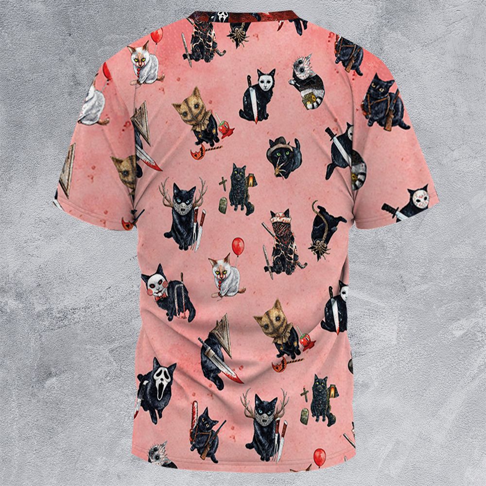 All-Over Print Unisex T-Shirt - Y6SM9M7Z - - 4