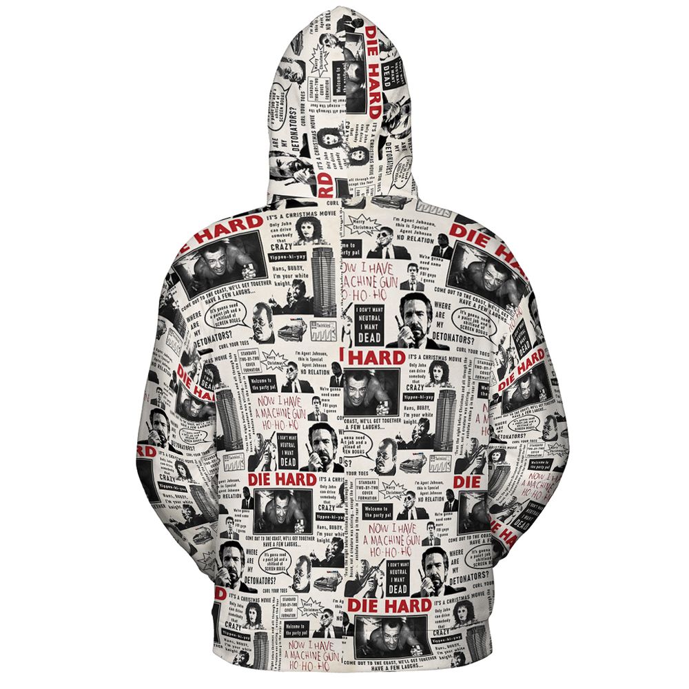 All-over Print Hoodie - LKLAKTVJ - - 4