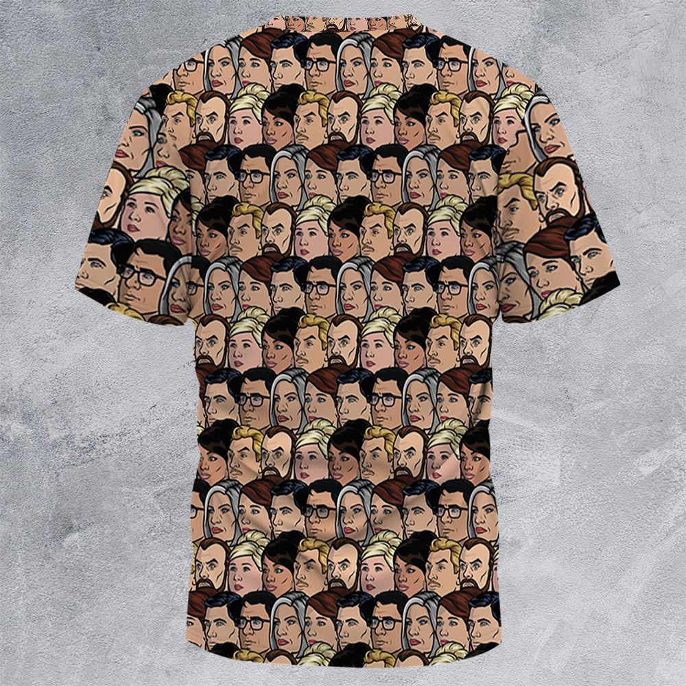 All-Over Print Unisex T-Shirt - QQD745JA - - 4