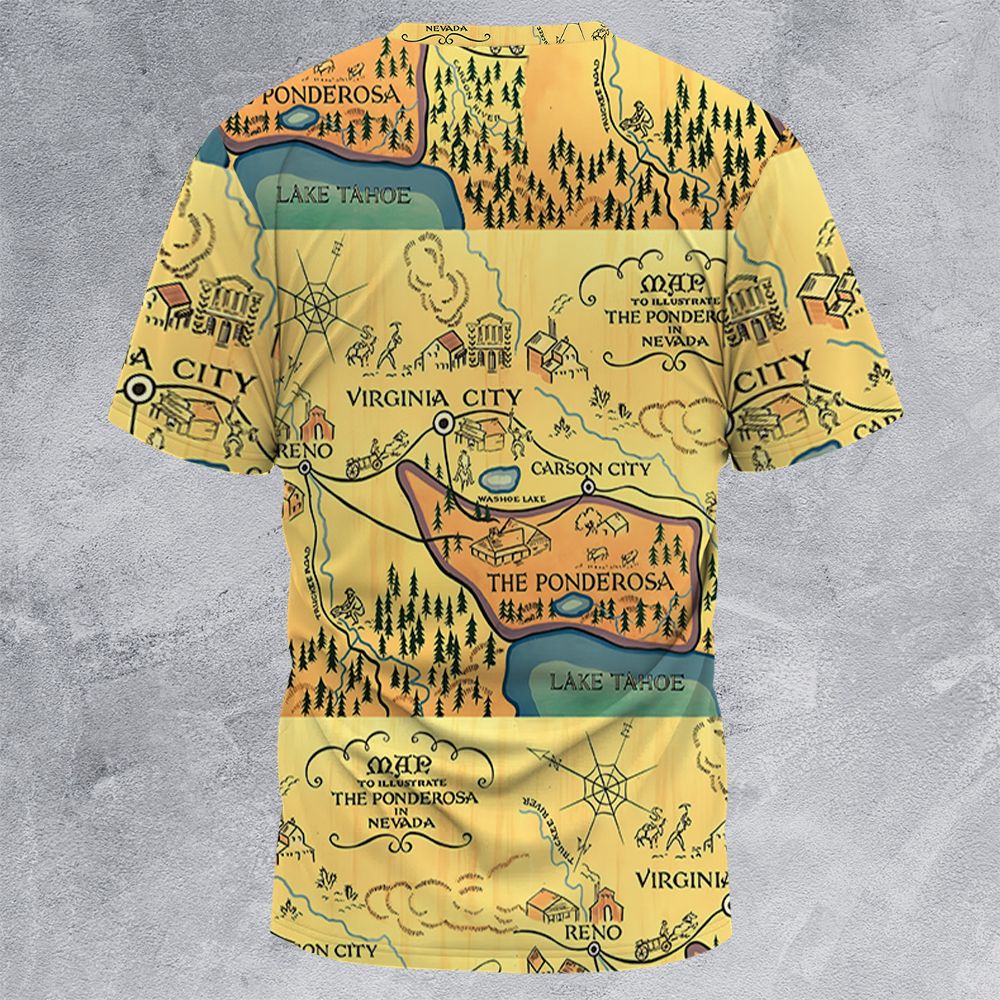 Map of The Ponderosa - - 4
