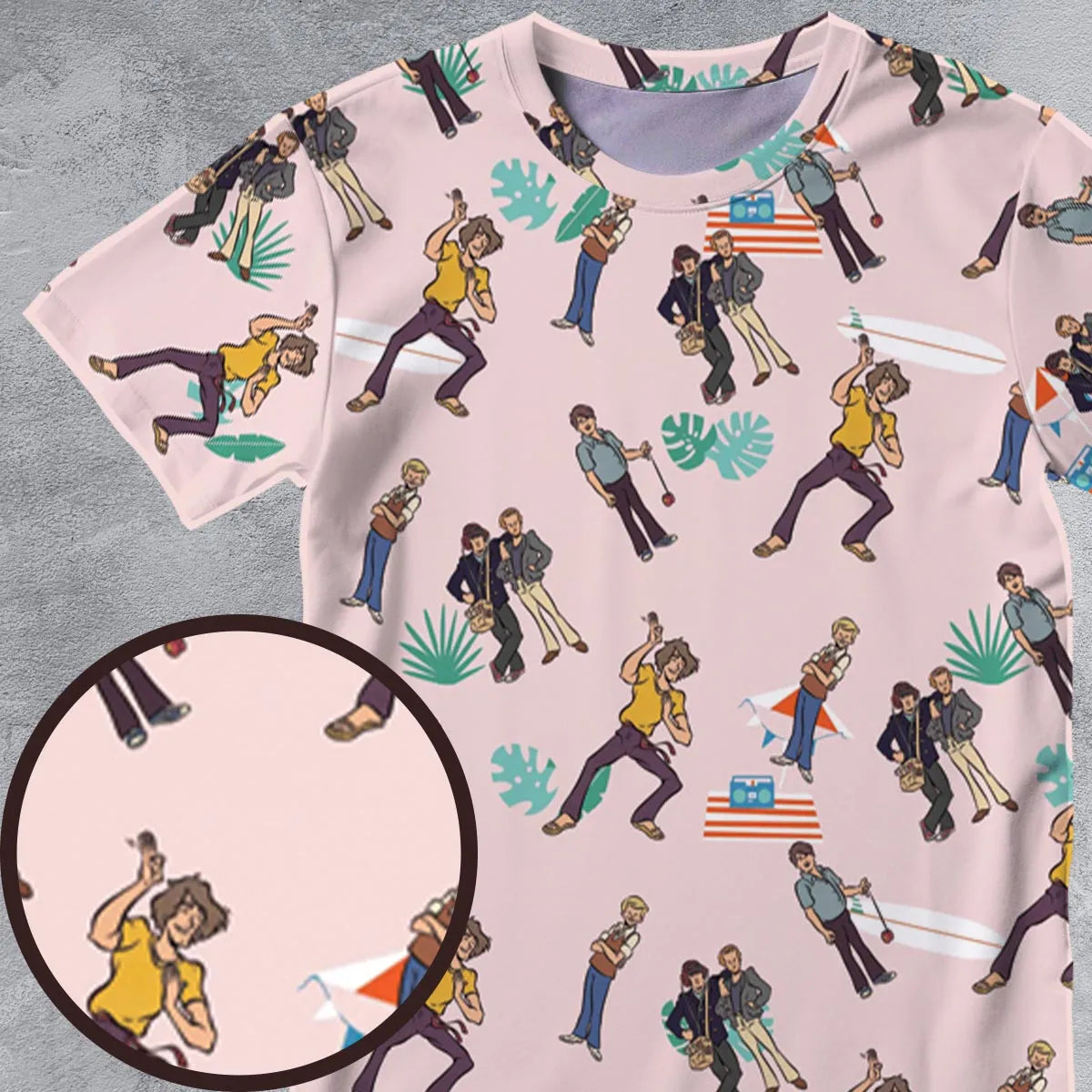 All-Over Print Unisex T-Shirt - AKDRNDT3