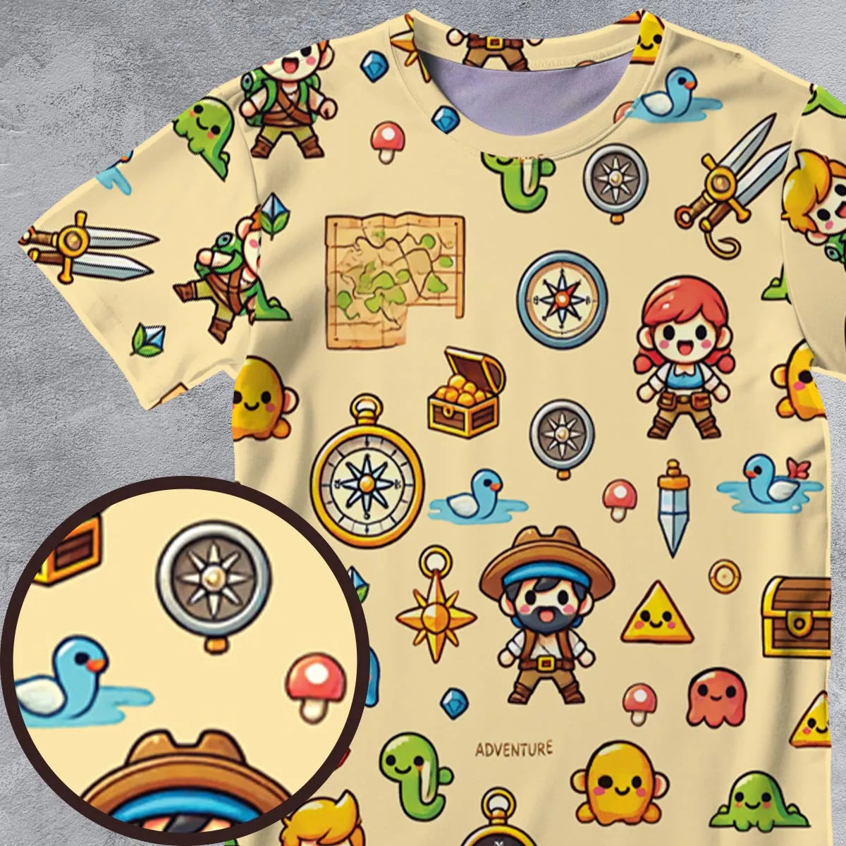 All-Over Print Unisex T-Shirt - L8S9XWT6
