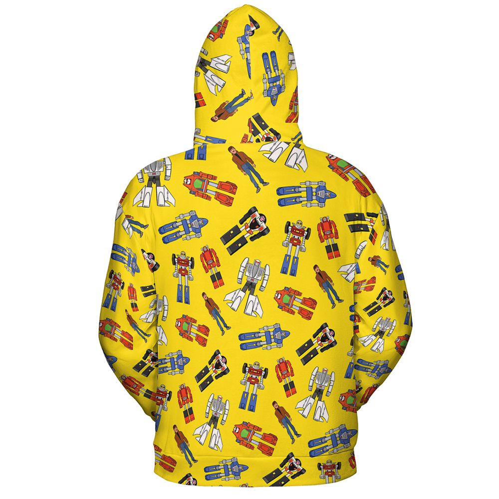 All-over Print Hoodie - CJ8H2PWJ - - 4