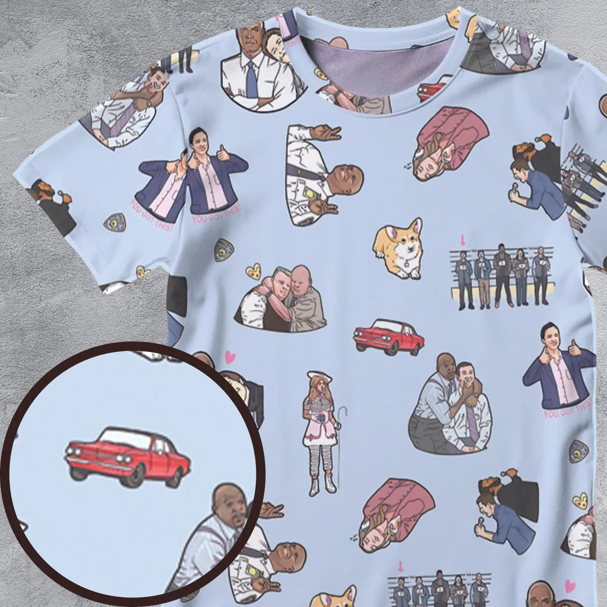 All-Over Print Unisex T-Shirt - 7ZZ3Z5BK