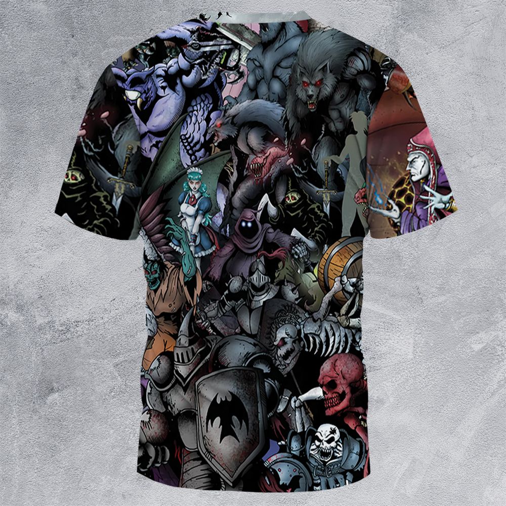 All-Over Print Unisex T-Shirt - 1WKKAK3N - - 4