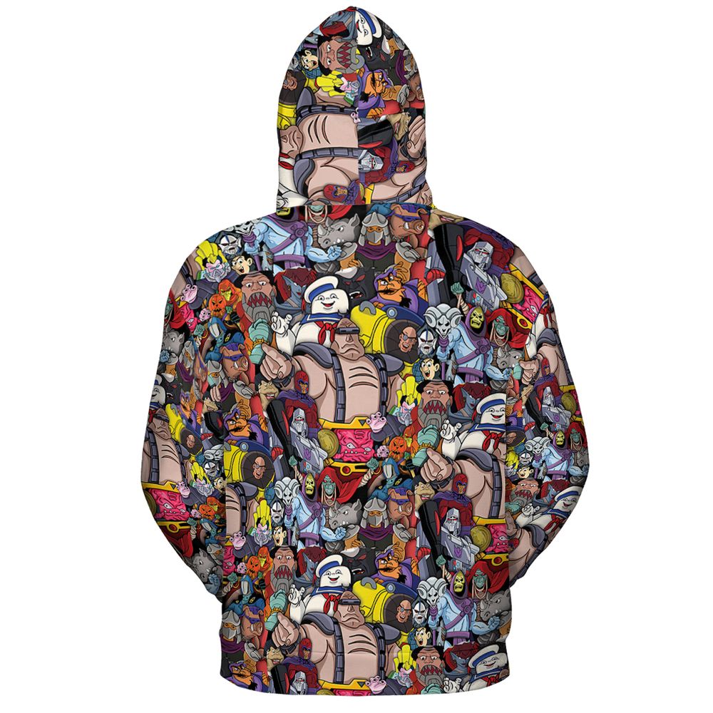 All-over Print Hoodie - CTY484E1 - - 4