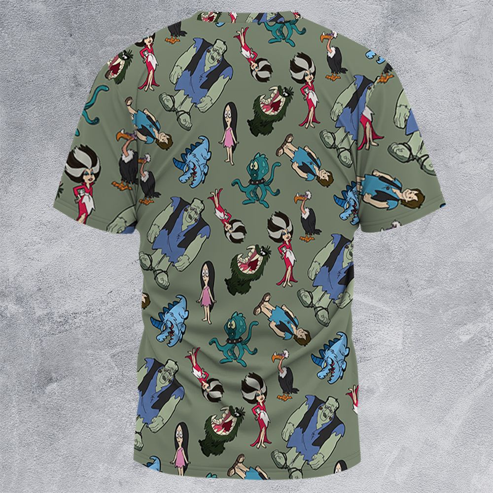 All-Over Print Unisex T-Shirt - S3CHQGAU - - 4