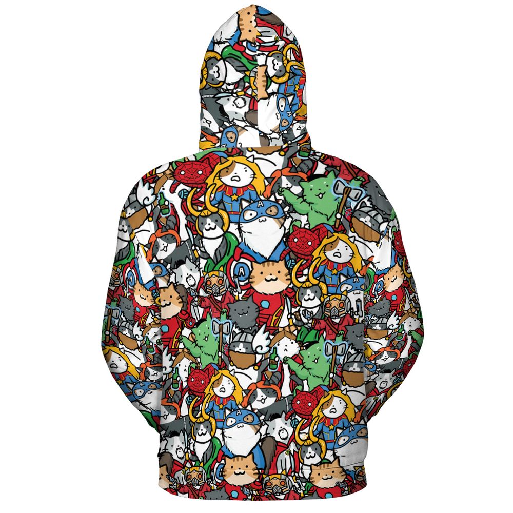 All-over Print Hoodie - FKQJB1JX - - 4