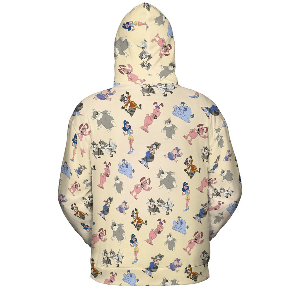 All-over Print Hoodie - SNLNBFUZ - - 4