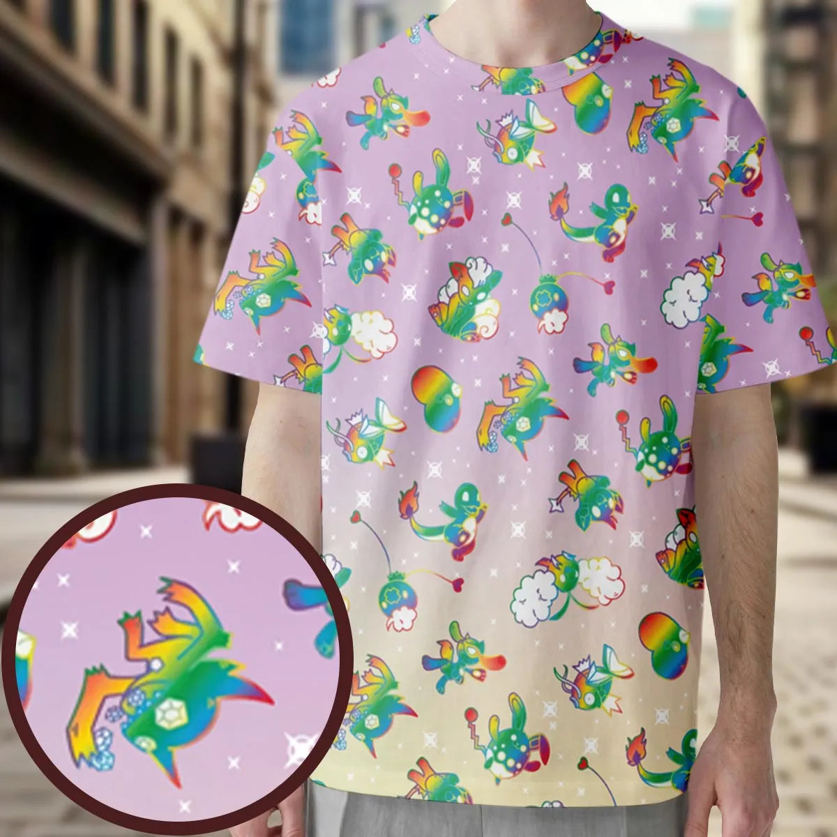 All-Over Print Unisex T-Shirt - 8MZAH6ZK