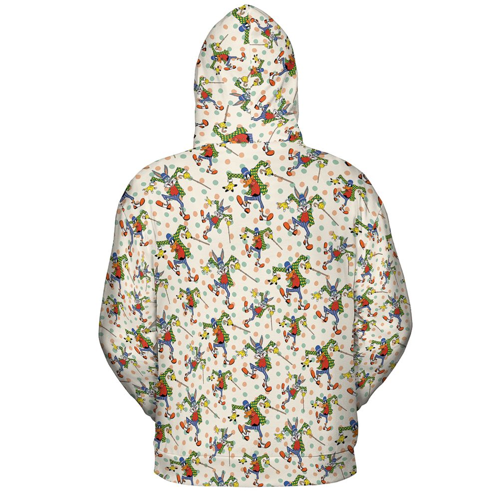 All-over Print Hoodie - ZBFCVLMZ - - 4