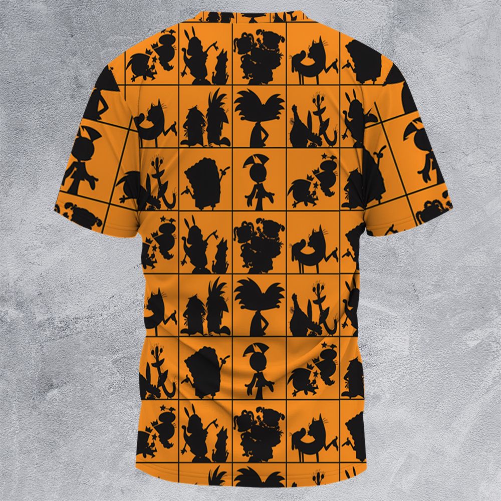 All-Over Print Unisex T-Shirt - 6A6CY4VH - - 4