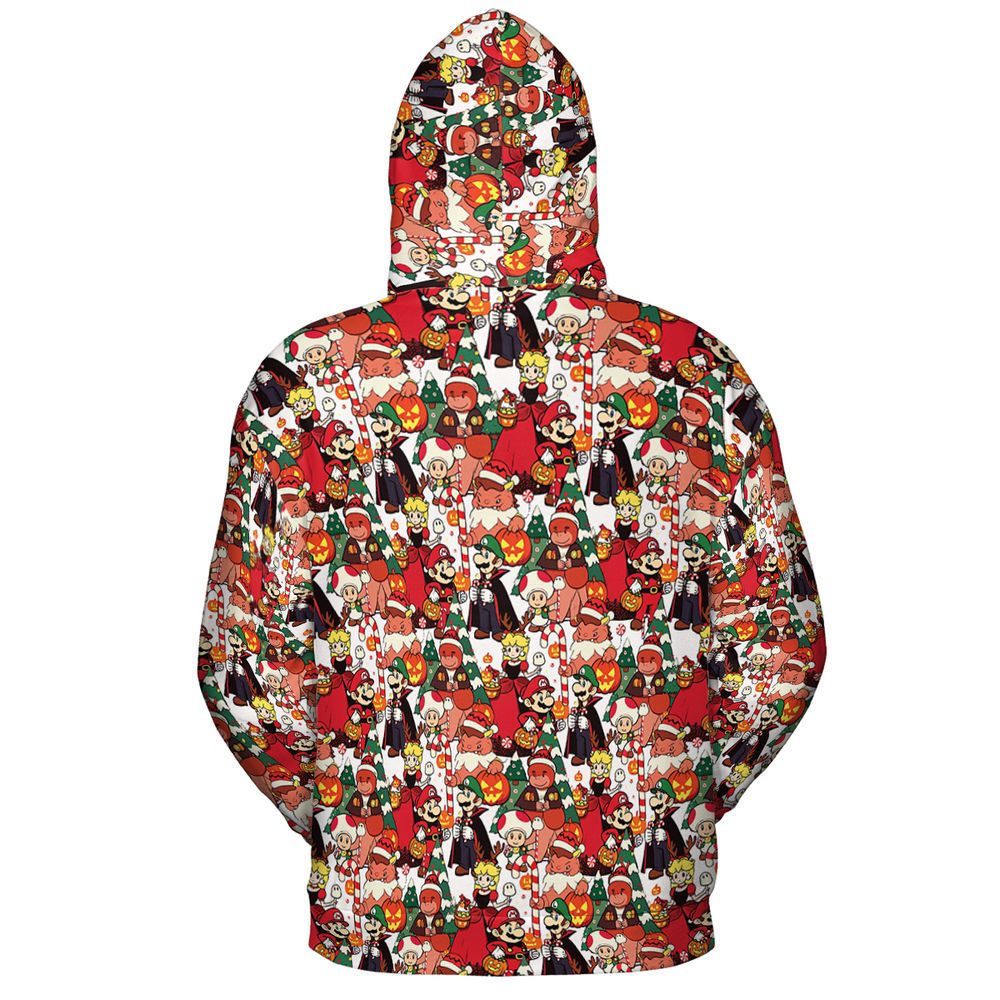All-over Print Hoodie - ENMEPTHG - - 4