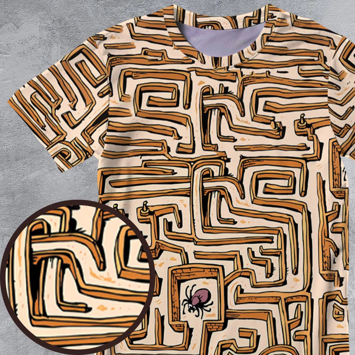 All-Over Print Unisex T-Shirt - 7RAK5FK4