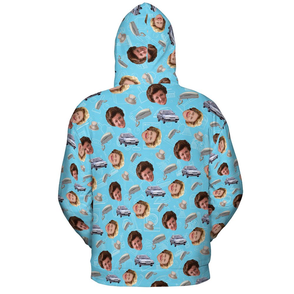 All-over Print Hoodie - HQMBY8U1 - - 4