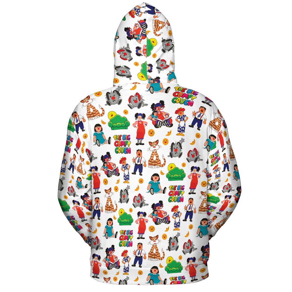 All-over Print Hoodie - DSVBYKYP - - 4