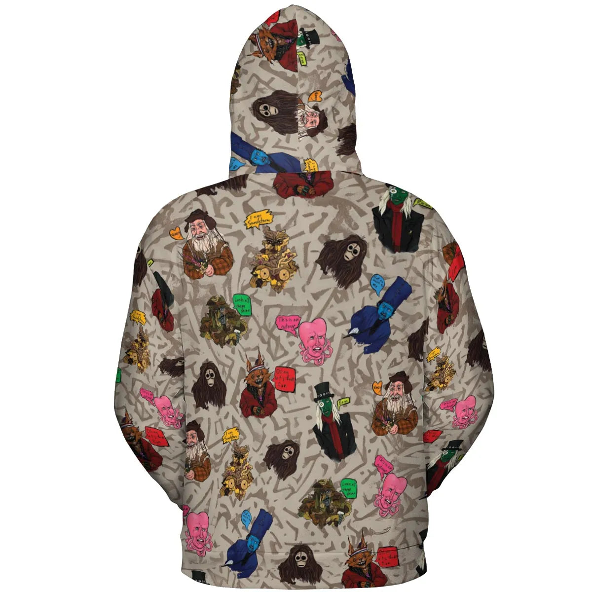All-over Print Hoodie - QSHGR7ZH