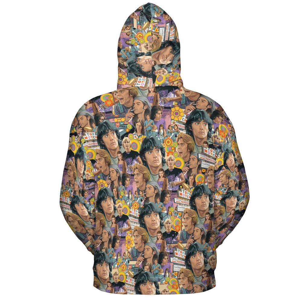 All-over Print Hoodie - RVXYFVQJ - - 4