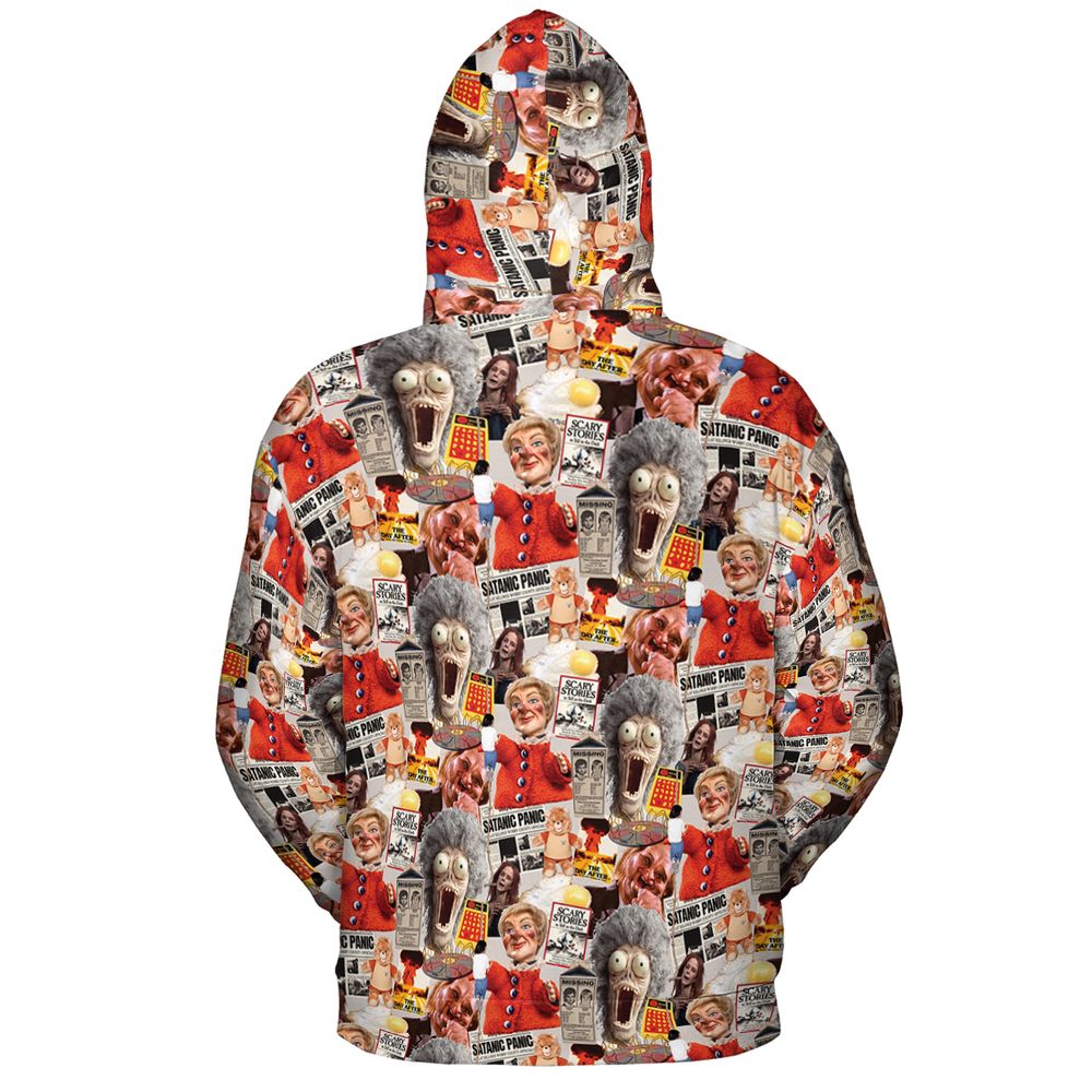 All-over Print Hoodie - CT9E78N2 - - 4