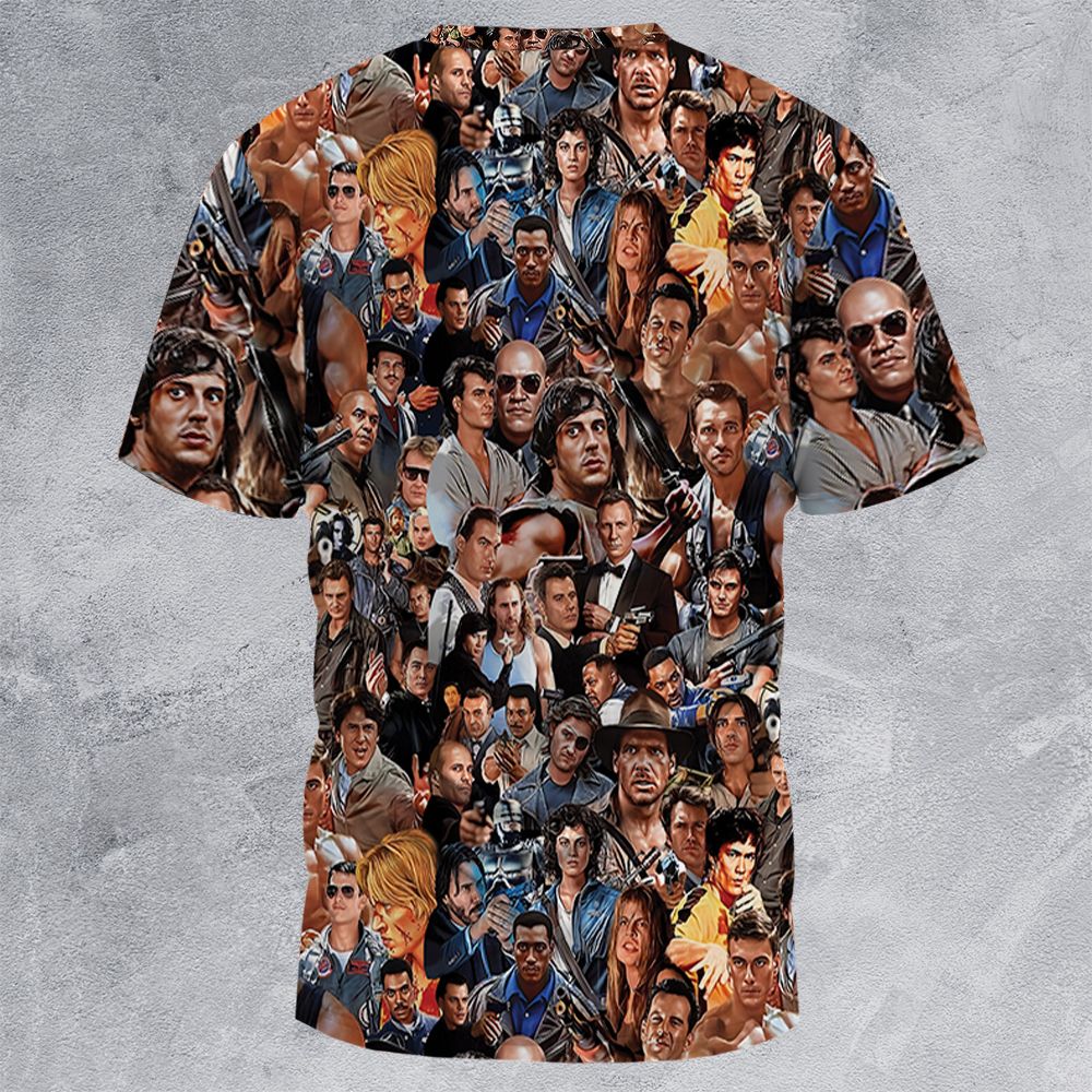 All-Over Print Unisex T-Shirt - 832ZR67X - - 4
