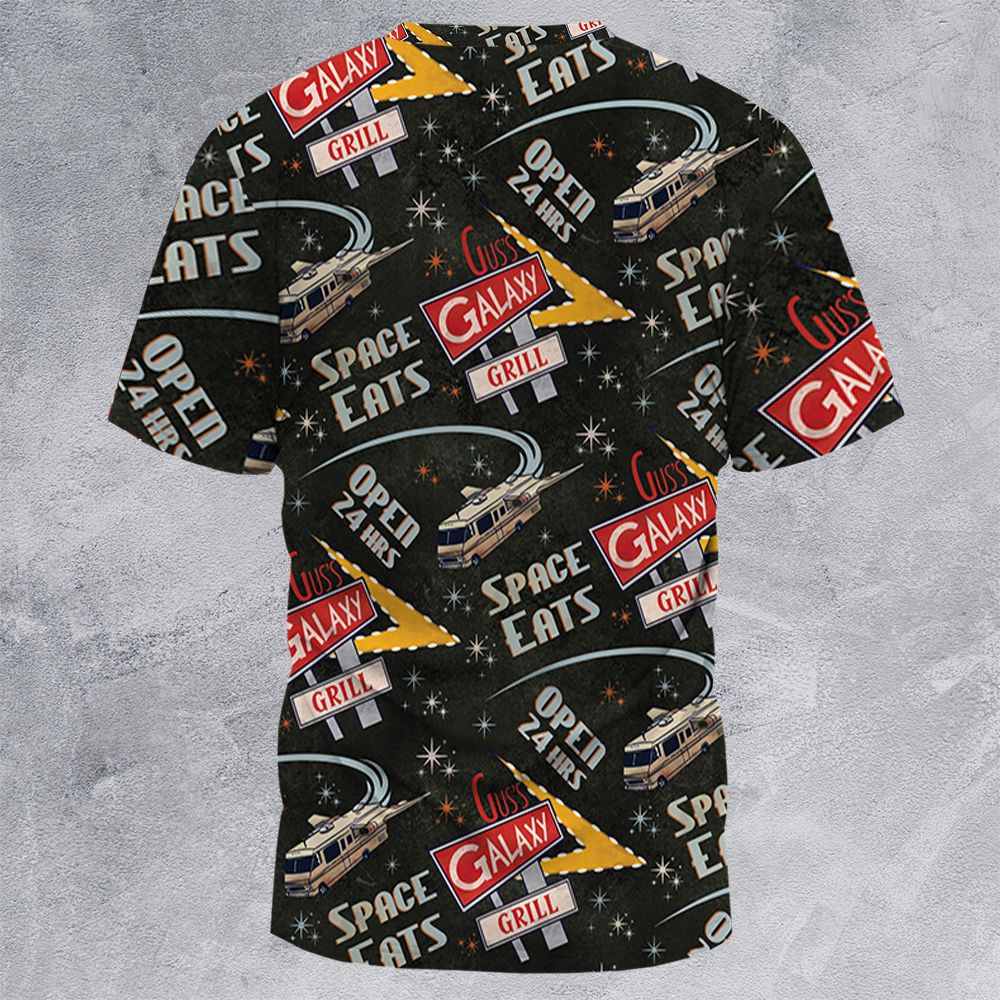 All-Over Print Unisex T-Shirt - 3TTCD2TS - - 4