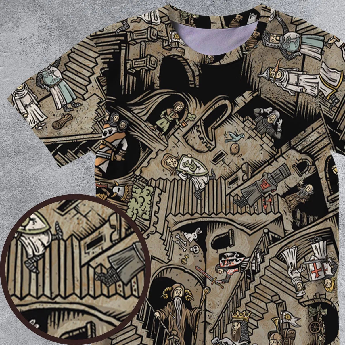 All-Over Print Unisex T-Shirt - 4A4CRJP5