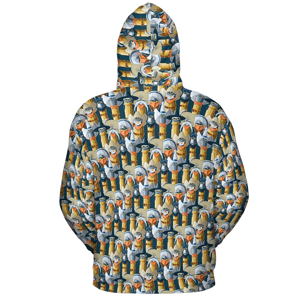 All-over Print Hoodie - T45WP1Y5 - - 4