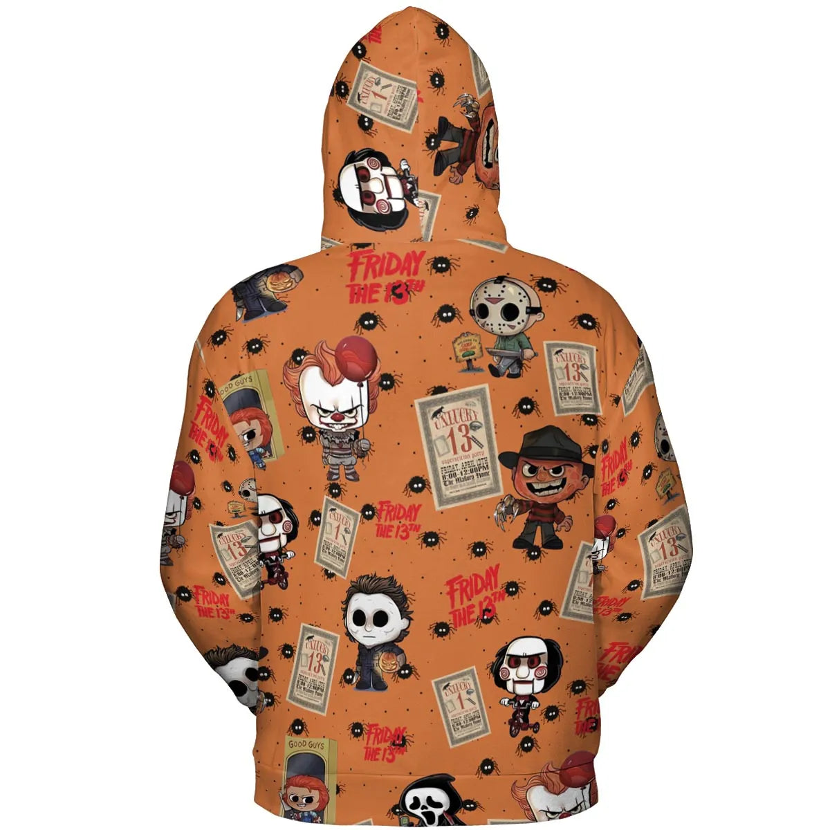 All-over Print Hoodie - DTERF2HT