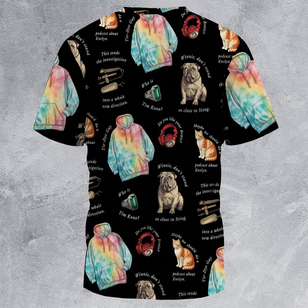 All-Over Print Unisex T-Shirt - B5G1651Z - - 4