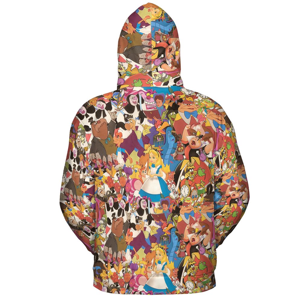 All-over Print Hoodie - FS97F3VP - - 4