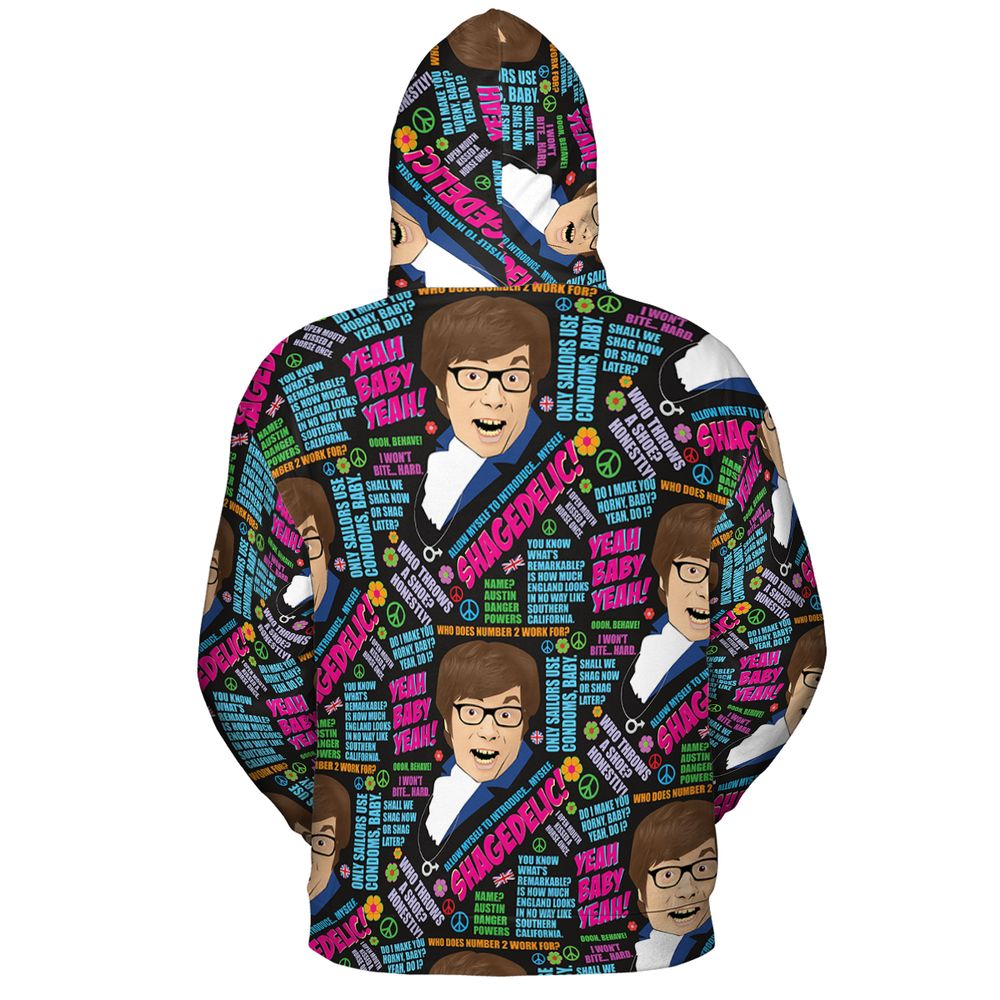 All-over Print Hoodie - 421RBNJW - - 4