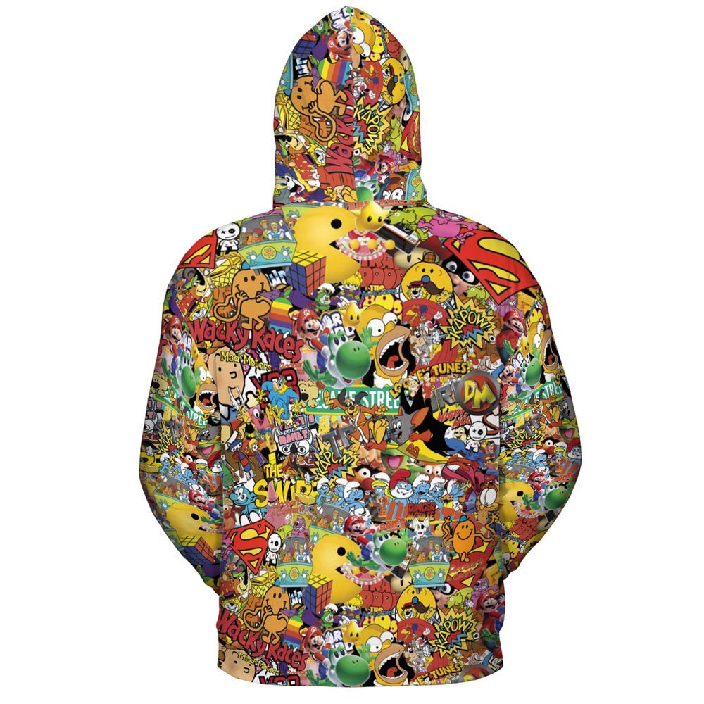 All-over Print Hoodie - DGBKZJ4D - - 4