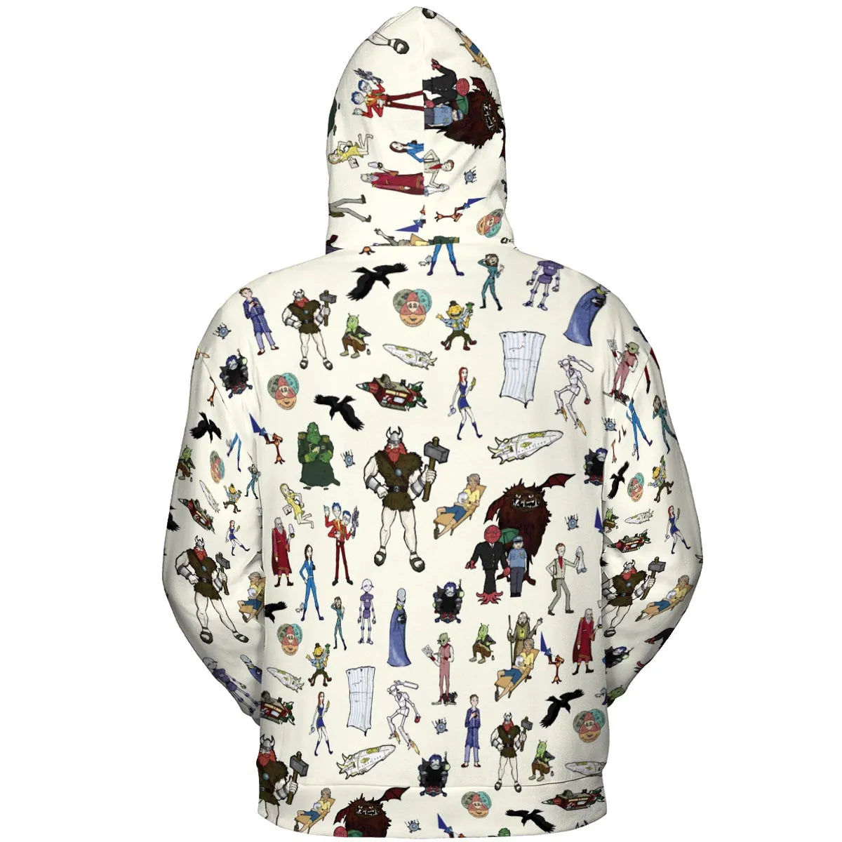 All-over Print Hoodie - NX5Q1NUV