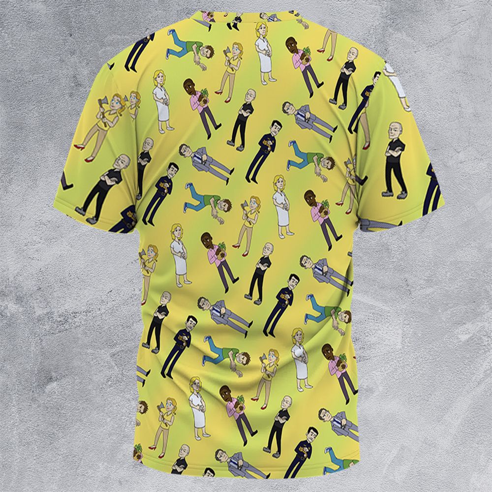 All-Over Print Unisex T-Shirt - S4QZW8K1 - - 4
