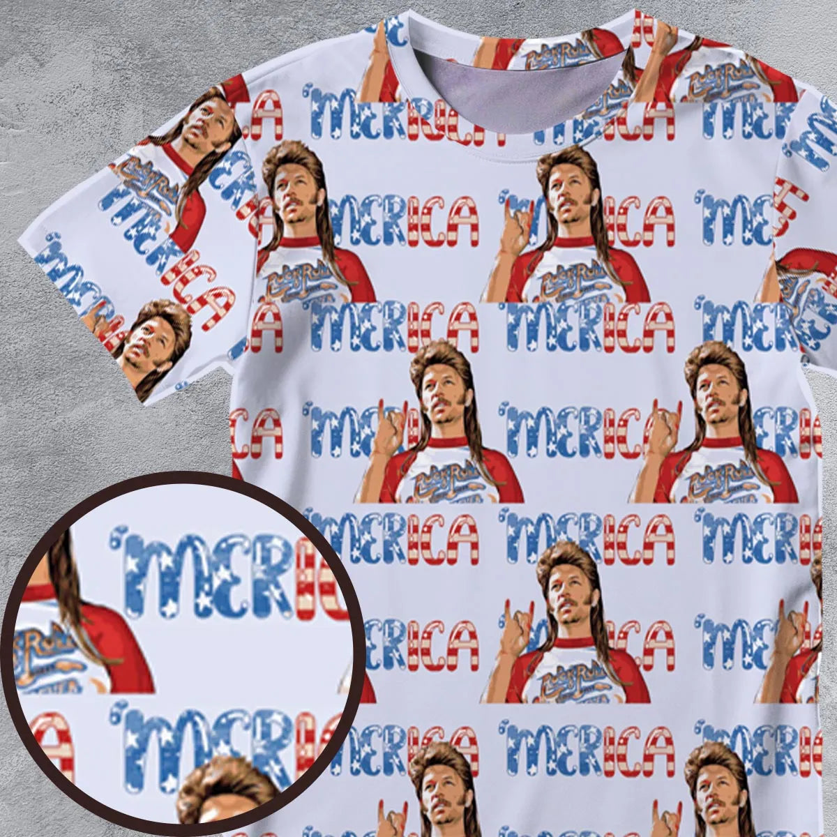 All-Over Print Unisex T-Shirt - 4RK18MB1