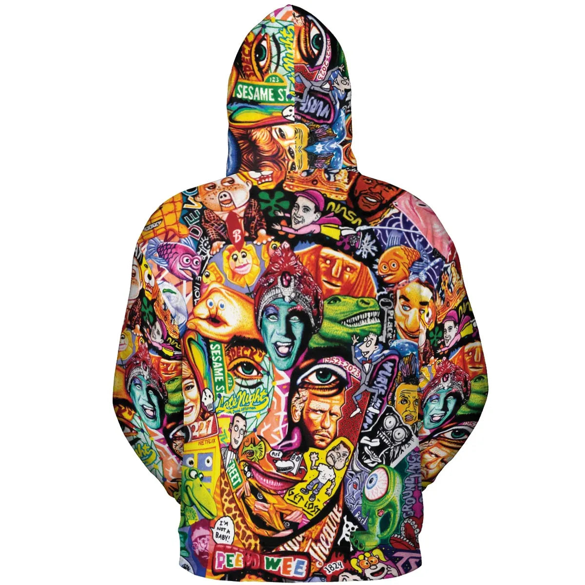 All-over Print Hoodie - EZEGAFHU