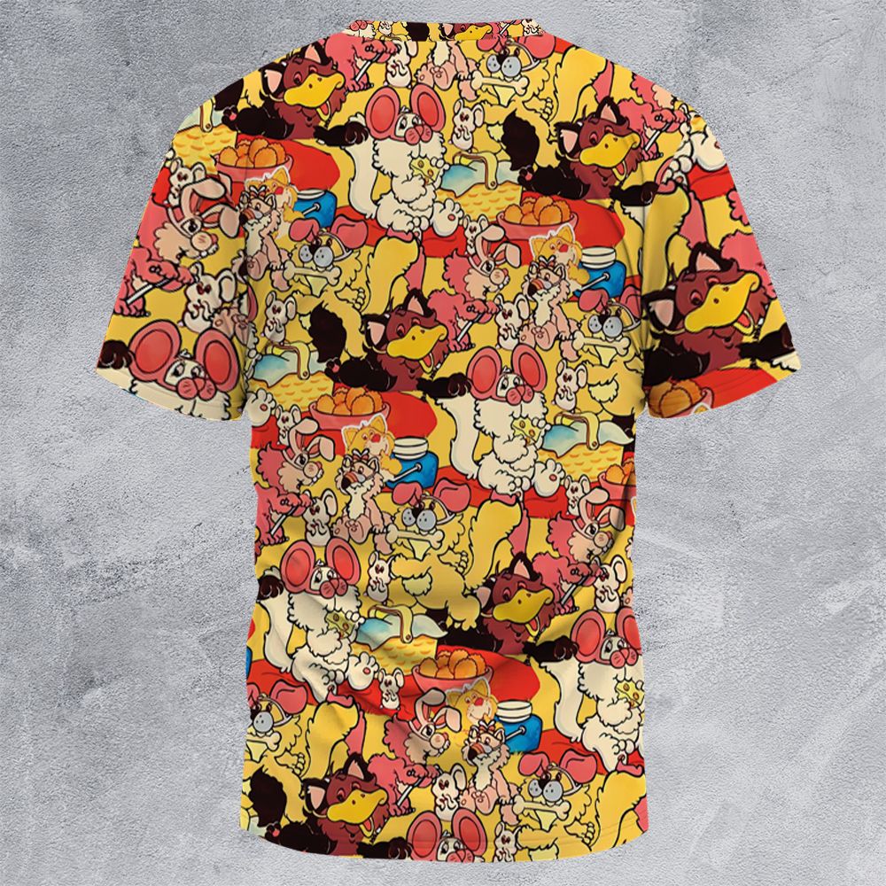 All-Over Print Unisex T-Shirt - UFEFMVXR - - 4