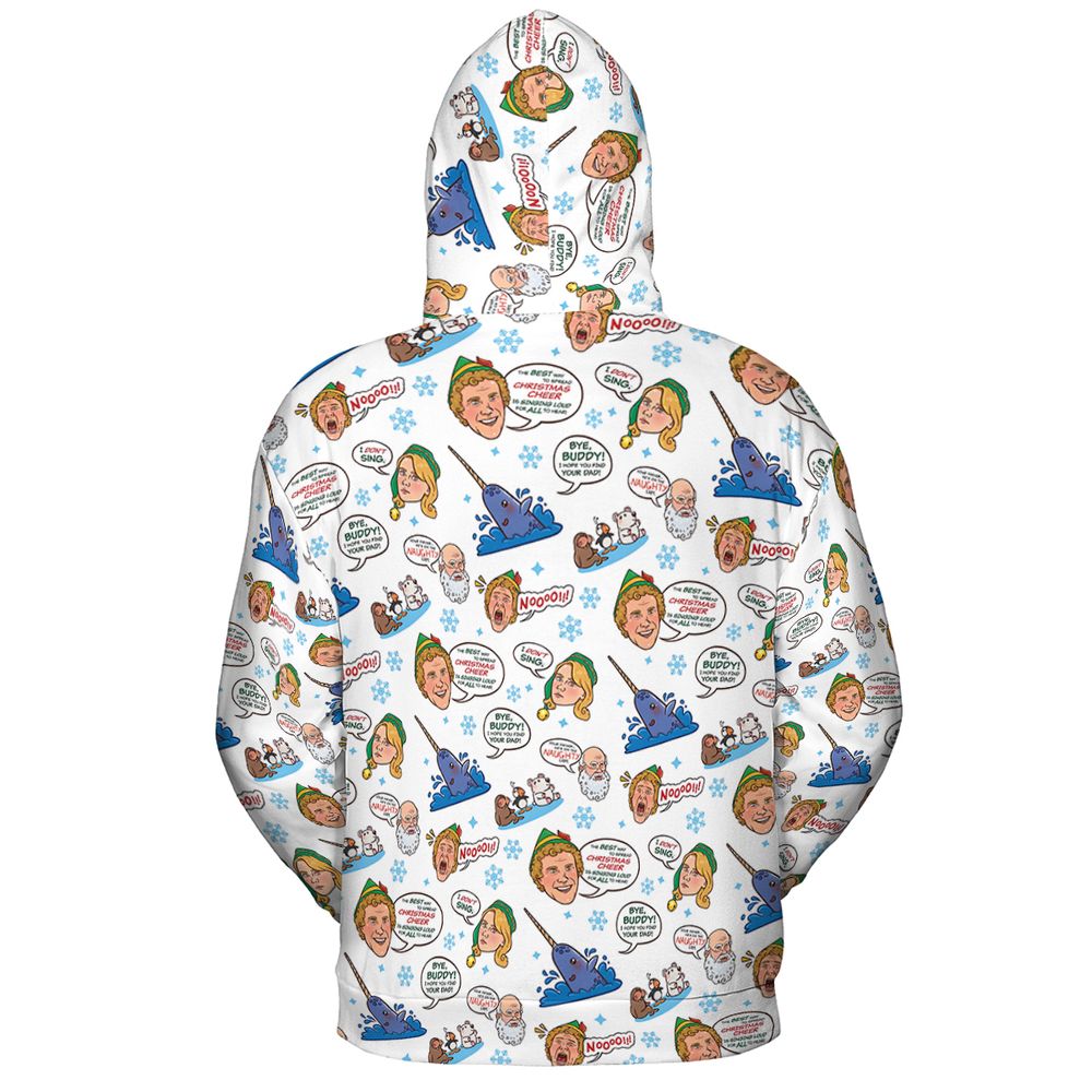 All-over Print Hoodie - MB7KUAHN - - 4