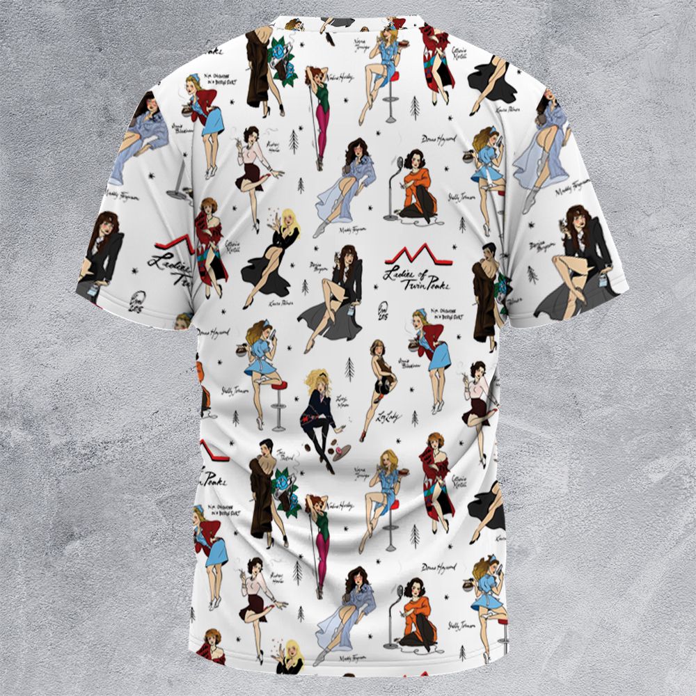 All-Over Print Unisex T-Shirt - L5F2X36X - - 4