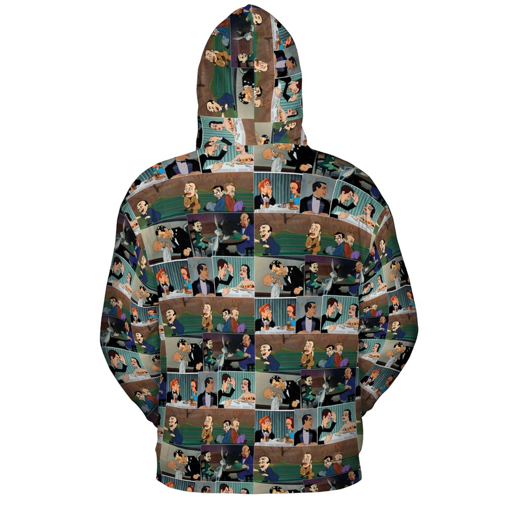 All-over Print Hoodie - JT6W46PW - - 4