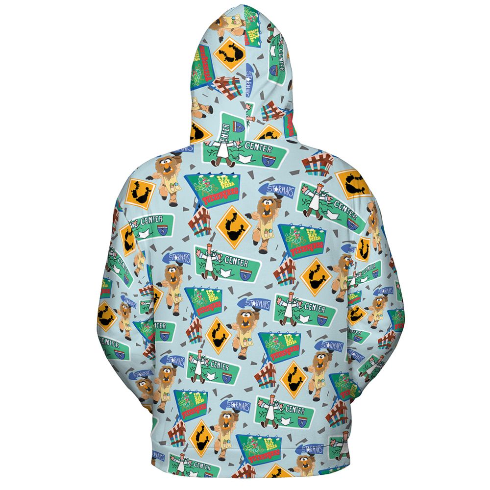 All-over Print Hoodie - Q2UR41XS - - 4