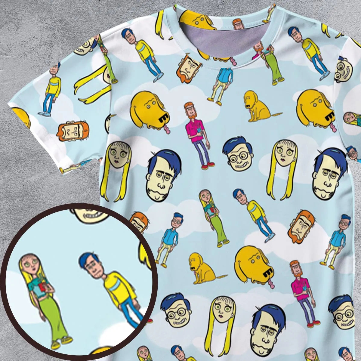 All-Over Print Unisex T-Shirt - KEWL1WVC