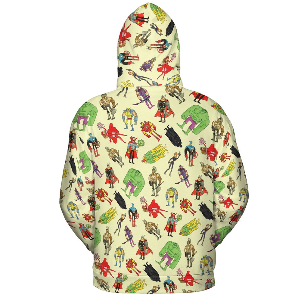 All-over Print Hoodie - QZYCP7KK - - 4