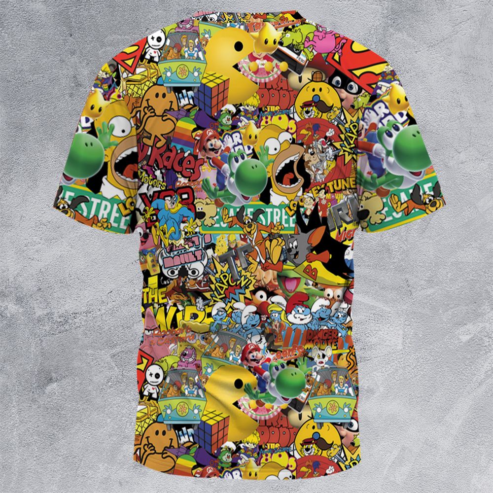 All-Over Print Unisex T-Shirt - 6J1Y7U37 - - 4