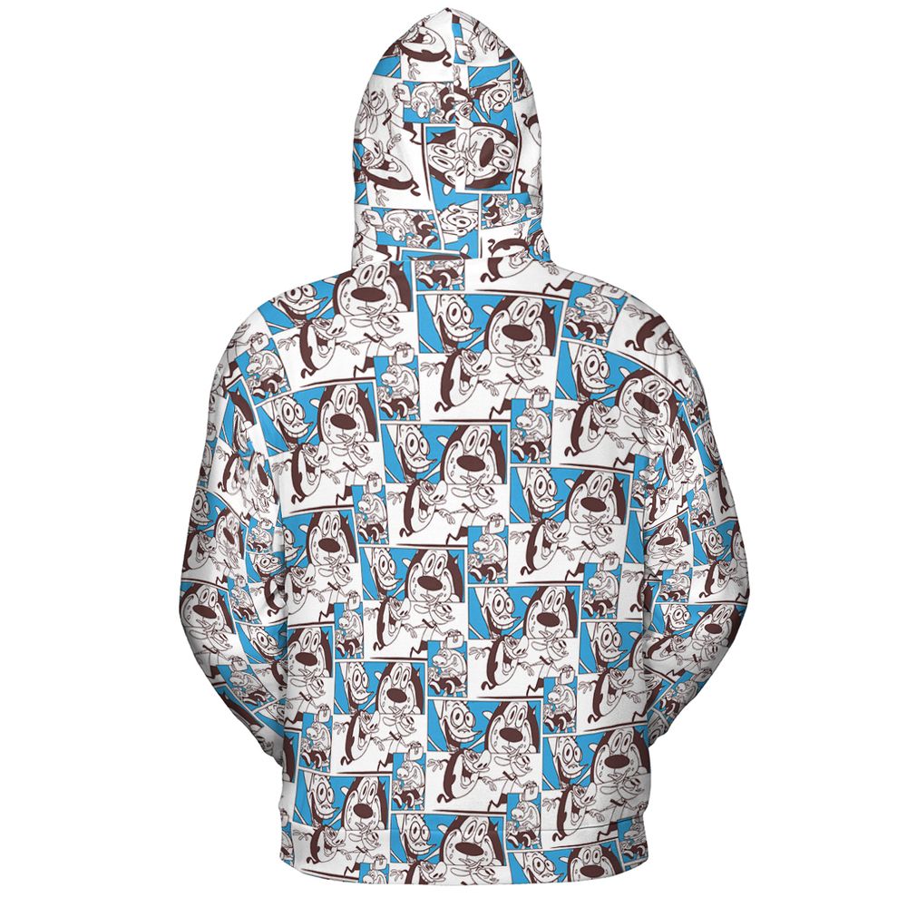 All-over Print Hoodie - NE8Q9XTP - - 4