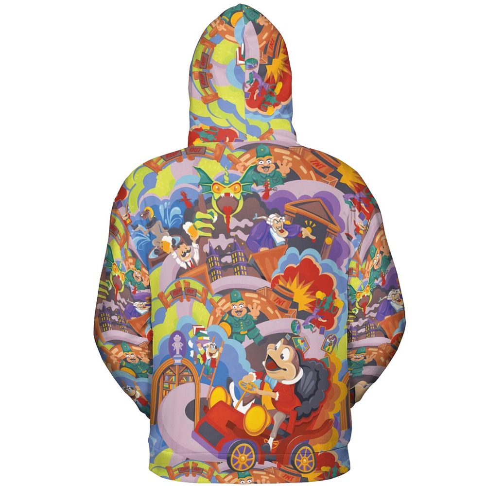 All-over Print Hoodie - SEHMLNBA - - 4