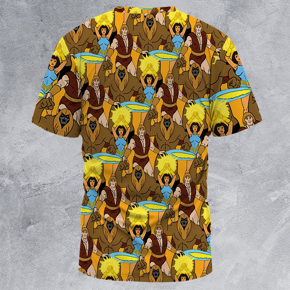 All-Over Print Unisex T-Shirt - TT817NZU - - 4
