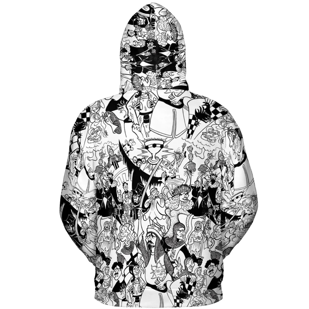All-over Print Hoodie - J2CBABKJ