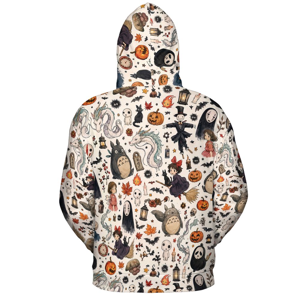 All-over Print Hoodie - X93H8A1F - - 4