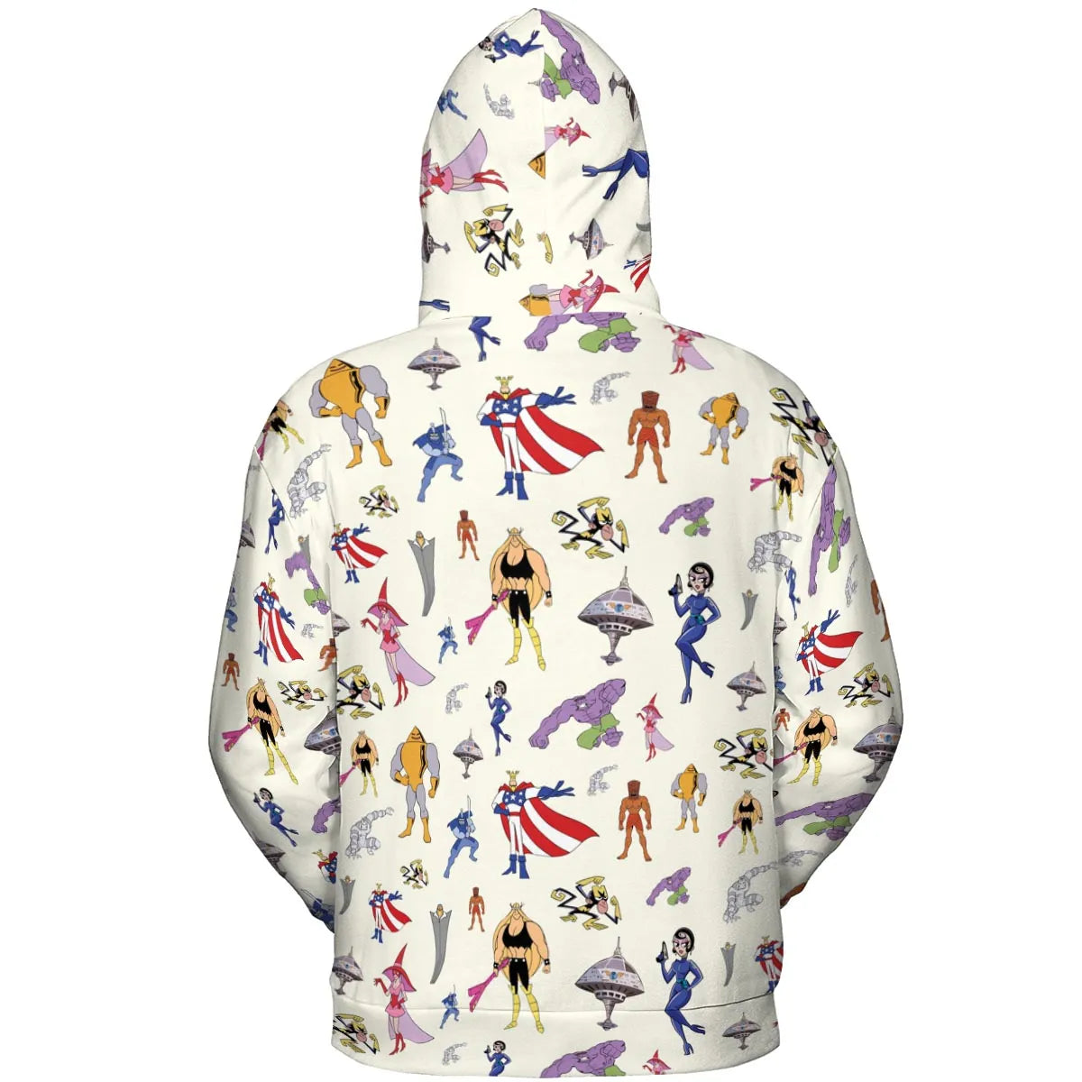 All-over Print Hoodie - CU7TRSMZ